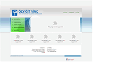 Desktop Screenshot of ozyigitvinc.com